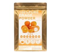 Plant Gift 100% Pure Orange Powder 香橙粉 Poudres alimentaires naturelles, saveurs optimales de smoothie, boissons, café et torréfaction, sans OGM 100g