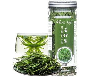 Plant Gift Bamboo Leaf Tea, Bambou Feuilles Thé, Fleur Chinoise, Thé aux Fruits, 100% Naturel, Capacité Belle Anti Vieillissement 35g