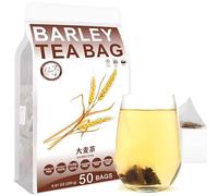 Plant Gift Infusion Orge 大麦茶, Sachets 250g/8.81oz (5g*50bags) | Naturel. Sans additifs. Orge torréfié, saveur de noisette. Infusion chaude ou froide. 50 sachets. Also: Barley Tea Bag.
