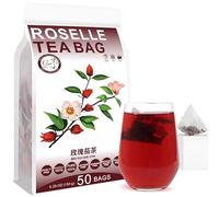Plant Gift Infusion Roselle 洛神花, Sachets 150g/5.29oz (3g*50bags) | Naturel. Sans additifs. Roselle séchée, saveur fruitée et acidulée. Infusion chaude ou froide. Also: Roselle Tea Bags .