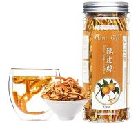 Plant Gift Tangerine Tea (zeste d'orange, écorce d'orange) Orange Peel, 100% Naturel Thé Herbal Pur, Dried Mandarin Oranges, Cold Brew Tea, 80G / 2.82oz
