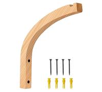 Plant Hanger Hook, Wooden Rustic Wall Mount, Heavy Duty Non Slip, Indoor Outdoor Decor, Space Saving Stylish Design, Suitable for Living Room Bedroom Kitchen Balcony Farmhouse Apartment Office