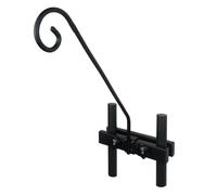 Plant Holders for Railings, Heavy Duty Fence Hooks, Stable Multi-Purpose Planter Accessories for Outdoor Decor, Garden, Backyard, Farm & Pathway