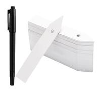 Plant Labels 4 Inch Waterproof | 100 Pieces Reusable Garden Markers For Plants, Ideal For Vegetables, Flowers, Trees, Potted Plants, Gardening, Planting, Outdoor, Indoor, Greenhouse, Yard