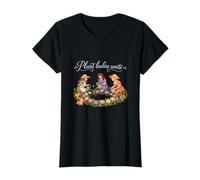 Plant Ladies Unite Cottagecore Couronne Florale T-Shirt