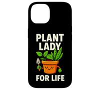 Plant Lady for Life Jardinage Humour Design Coque pour iPhone 14