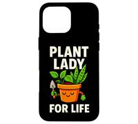 Plant Lady for Life Jardinage Humour Design Coque pour iPhone 16 Pro Max