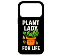 Plant Lady for Life Jardinage Humour Design Coque pour iPhone 17 Pro