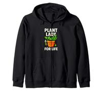 Plant Lady for Life Jardinage Humour Design Sweat à Capuche