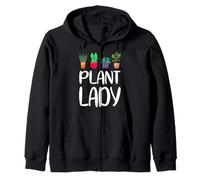 Plant Lady House Plantes Sweat à Capuche