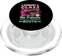 Plant Lover Chaussons en Verre Princesse Plantes succulentes Fleur PopSockets PopGrip pour MagSafe