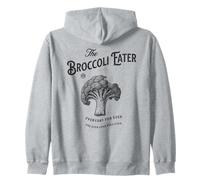 Plant Lover Gardener Vintage Art The Brocoli Mangeur Sweat à Capuche