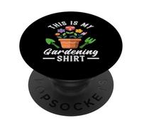 Plant Lover Monstera Succulent, C'est Mon Jardinage PopSockets PopGrip Adhésif