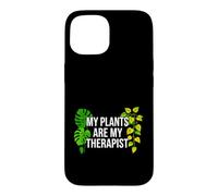 Plant Moms Houseplant My Plants are My Therapist Coque pour iPhone 15