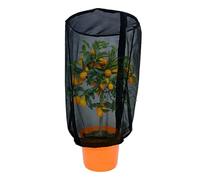 Plant Netting - Protective Mesh Barrier With Drawstring, Garden Vegetable Flower Shield | Black Steel Wire And Polyester 25x30cm/25x50cm Outdoor Indoor Gardening Tool For Hobbyists Beginners Enthusias