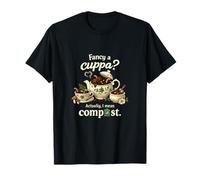 Plant Parent Cottagecore Compost Thé Pun T-Shirt