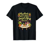 Plant Parent Cottagecore Tea Party Funny Plant Lover T-Shirt