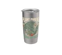 Plant Parent faisant mes meilleures plantes d'intérieur Monstera Gobelet isotherme en acier inoxydable double paroi