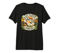 Plant Pigment Press Impression végétale T-Shirt Haut de Gamme