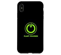 Plant Powered - Vegan Vegetarian Yoga Coque pour iPhone XS Max