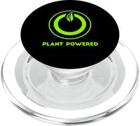 Plant Powered - Vegan Vegetarian Yoga PopSockets PopGrip pour MagSafe