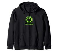 Plant Powered - Vegan Vegetarian Yoga Sweat à Capuche