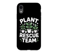 Plant Rescue Team Equipe Sauvetage Plantes Coque pour iPhone XR