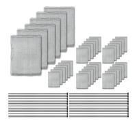 Plant Root Guard Baskets - Gopherproof Stainless Wire Mesh for Garden Protection | Tear-Resistant Steel Barrier for Tomatoes Vegetables Trees Flowers and Farm Crops Yard, 30x15x0.5cm Stainless Steel