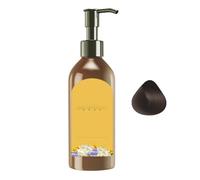 Plant Shampooing colorant à base de plantes à base de plantes, shampoing teinté naturel durable pour femmes, personnes âgées, grand-mère, solution douce et teinture capillaire, cheveux à base de