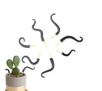 Plant Stakes for Pots, Garden Stakes Decorative, Plant Supports, 7 Piece Glow in The Dark Climbing Trellis Sticks for Flower Potted Decoration Indoor Home Patio Yard Outdoor Lawn