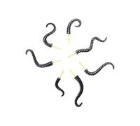 Plant Stakes, Garden Supports, 6.89x1.77x0.39 inches Resin Tentacle Design, 7 Piece Climbing Trellis Set, Gardening Sticks for Potted Plants, Flower Beds, Patio, Backyard