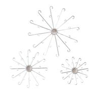 Plant Stem Support, 3-Piece Reusable Adjustable Stand, Monstera Holder with Design, Stem Holder for Home Outdoor Balcony Yard, Plant Supports, Adjustable Plants Holders for Orchid Strawberry Use