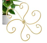 Plant Stem Support, Reusable Flower Stake, Reinforced Heavy-Duty Wire with Rust-Proof Build, Horticultural Trellis with Style, Indoor Plant Accessory for Orchids and Money Trees