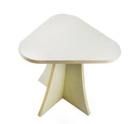 Plant Stool, Rustic Wooden Plant Stand Table, 12.4x11.4 inches Modern Decor Pot Riser to Balcony, Multi Functional Display for Planter, Books, Wine, Pictures, Ornaments, Indoor Use