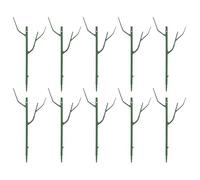 Plant Support Trellis - 10 Pieces Detachable Stackable Fake Branches for Indoor and Outdoor Gardening, Perfect for Vines, Flowers, Patio, House Plants, Or Garden Fence Support, 6.69 inches