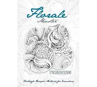 Plant Swirls Zentangle Art Therapy Coloring Book For Stress Relief