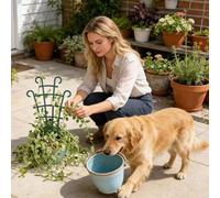 Plant Trellis - 5 Pieces Plant Climbing Plants Support | Support Pillars - Outside Peppers Stakes,for Indoor Outdoor Garden Pots Monstera Flowers Vine Ivy Pothos Peas