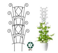 Plant Trellis, Garden Stakes 39x24.5cm Climbing Support with Rustproof Finish, Indoor Vine Ladder, Decorative Plant Frame with Modern Style, Support for Monstera and Pothos