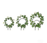 Plant Trellis Indoor,Metal Vine Support Art,Garden Plant Support - For Family Beginner Home Gardening Pairing Indoor House Wedding Vegetable