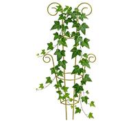 Plant Trellis Metal, Garden Climbing Support, Potted Plant Stakes, Heavy Duty Climbing Frame Structure, for Indoor Outdoor Balcony Terrace Garden Pots Clematis Geranium Climbings 29.92x10.63 inches