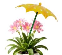 Plant Umbrella - Mini UV Protection Parasol Plant Shade Cover for Potted Plants Garden Balcony Outdoor Pool Beach Picnic Rain Protection Small Garden Sunshade