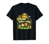 Plant Vibes Only Cottagecore Plant Graphique Parent T-Shirt