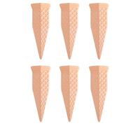 Plant Watering Devices - Red Clay, 5.31x1.97in Terracotta Watering Spikes Slow-Release Moisture Control | Planter Insert, 6 Pieces Garden Waterer For Succulents, Bonsai, Houseplants, Potted Flowers