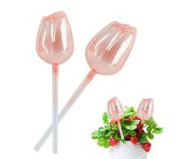 Plant Watering Globes - Watering Bulbs | Flower-shaped Auto Planter Insert Stakes Houseplant Pot Bulbs Irrigation Device For Indoor Outdoor Garden