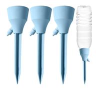 Plant Watering Spikes, Automatic Irrigation Spike, 3 Piece Watering Device with Control Valve, Gardening Accessory, Plant Gadget with Easy Setup, Gardening Supplies for Indoor Outdoor Home Workplace