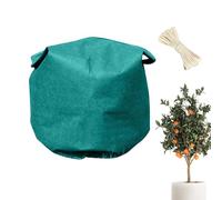 Plant Winter Cover - 19,69 pouces Shrubs Freeze Protector, non-Woven Fabric Garden Insulation with Zipper Rope, Breathable Protective Cloth For Trees Flowers Bonsai Citrus Blueberry Vegetables