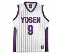 Plantain Anime Kuroko's Basketball Kuroko No Basuke Cosplay Yosen School #9 Murasakibara Atsushi Basketball Uniforme Jersey Vêtements De Sport Top