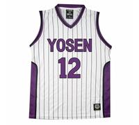 Plantain Anime Kuroko's Basketball Kuroko No Basuke Cosplay Yosen School #9 Murasakibara Atsushi Basketball Uniforme Jersey Vêtements De Sport Top