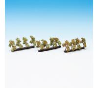 Noch Arbres de plantation 21532 - 12 pommiers HO 1/87 avec pommes