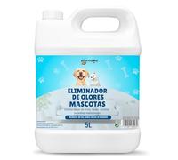PLANTAWA Éliminateur instantané d'odeurs d'animaux domestiques 5l. Neutraliseur Enzymatique Odeurs Urine Fèces Vomissements. Intérieur et extérieur, Patio Jardin. Anti Odeur Urine Chiens Chats.